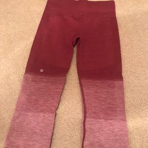 Lululemon Seamlessly Street Crop